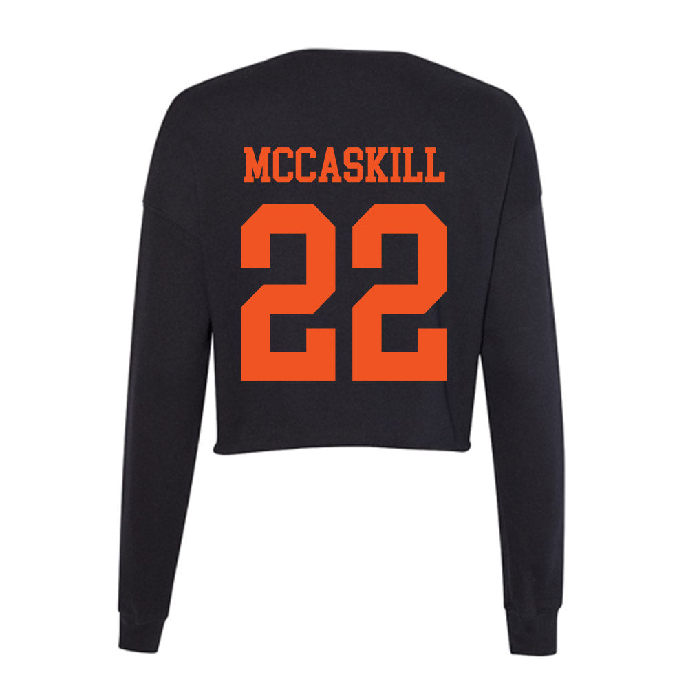 SHSU - NCAA Football : Alton McCaskill - Women's Cropped Crew Fleece-1