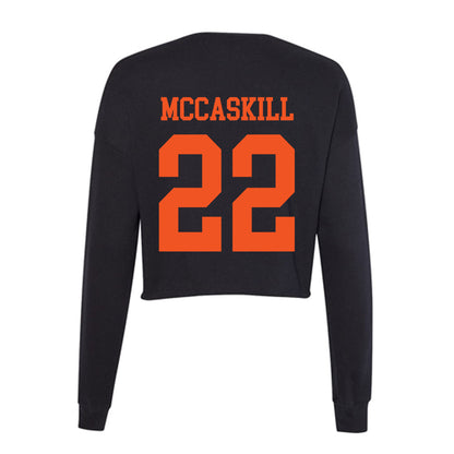 SHSU - NCAA Football : Alton McCaskill - Women's Cropped Crew Fleece-1