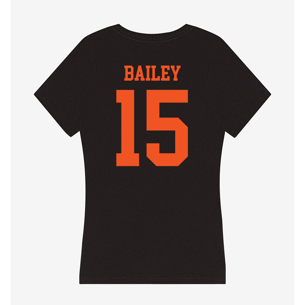 SHSU - NCAA Football : DJ Bailey - Women's V-Neck T-Shirt-1