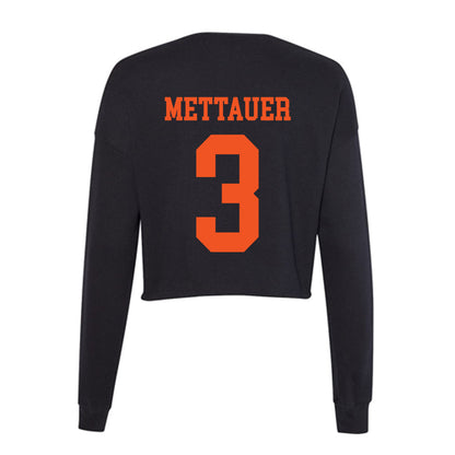 SHSU - NCAA Football : Mabrey Mettauer - Women's Cropped Crew Fleece-1