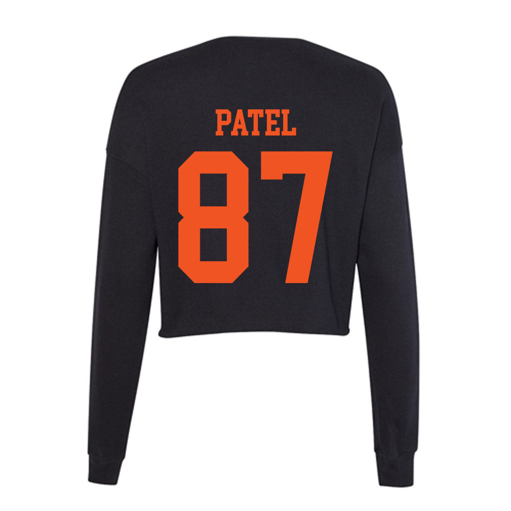 SHSU - NCAA Football : Rushil Patel - Women's Cropped Crew Fleece-1