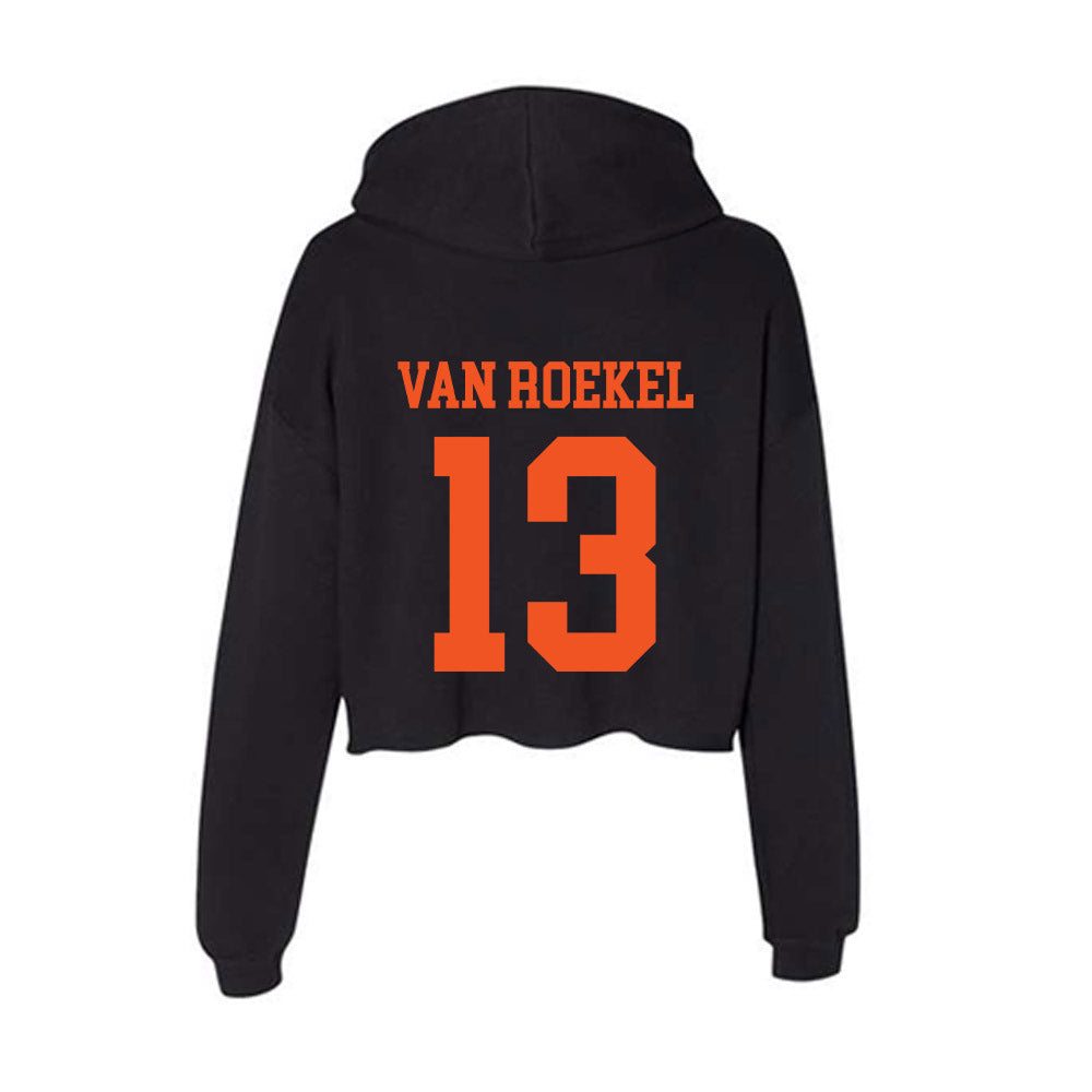 SHSU - NCAA Football : Ryan Van Roekel - Women's Crop Fleece Hoodie-1