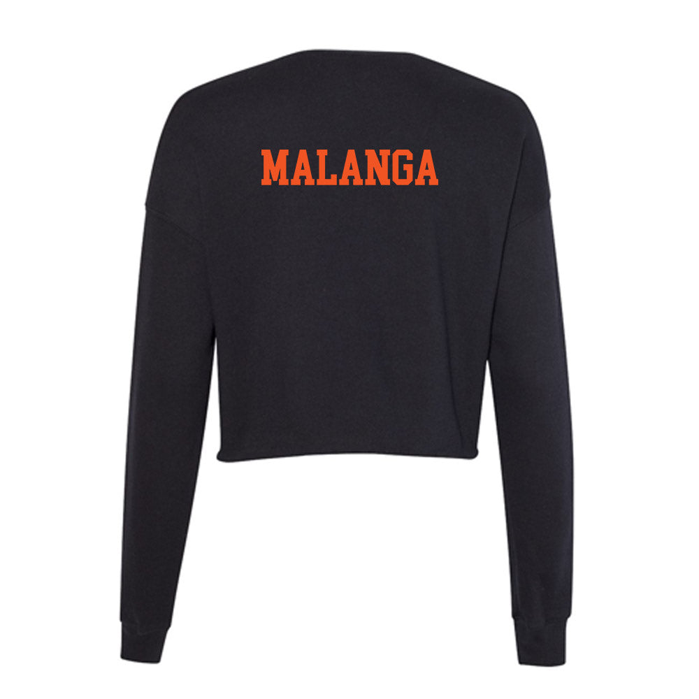 SHSU - NCAA Men's Golf : Alex Malanga - Women's Cropped Crew Fleece-1