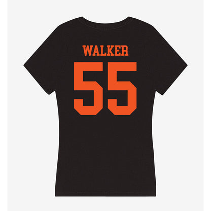 SHSU - NCAA Men's Basketball : jacob walker - Women's V-Neck T-Shirt-1