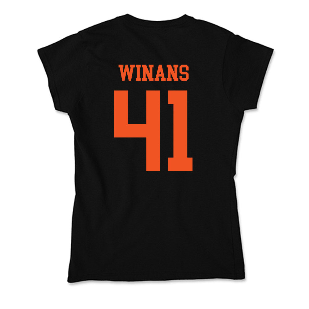 SHSU - NCAA Baseball : Gabe Winans - Soft Style Women’s T-Shirt-1