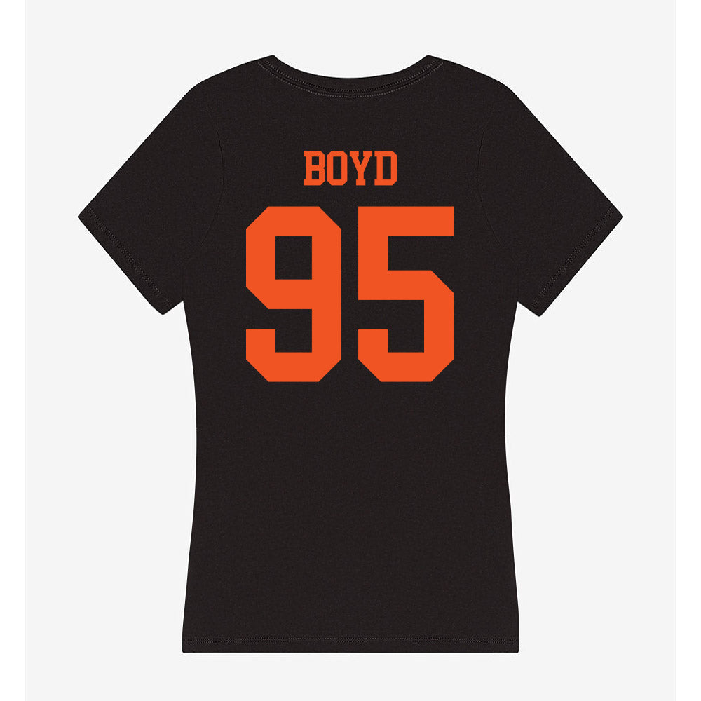 SHSU - NCAA Football : Shefon Boyd - Women's V-Neck T-Shirt-1