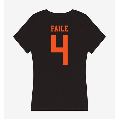 SHSU - NCAA Softball : Chesnee Faile - Women's V-Neck T-Shirt-1