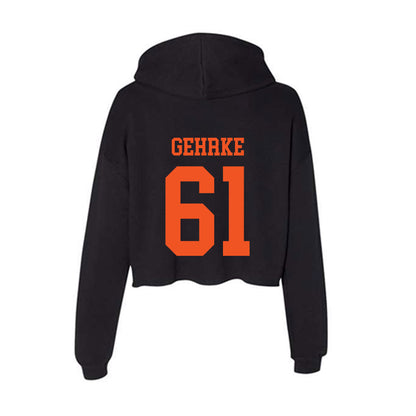 SHSU - NCAA Football : Ben Gehrke - Women's Crop Fleece Hoodie-1