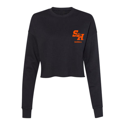 SHSU - NCAA Baseball : Noah Kendrick - Women's Cropped Crew Fleece-0
