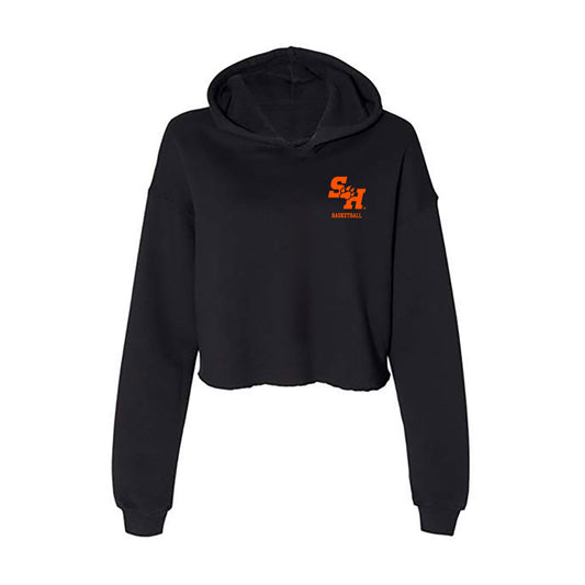 SHSU - NCAA Men's Basketball : matthew dann - Women's Crop Fleece Hoodie-0