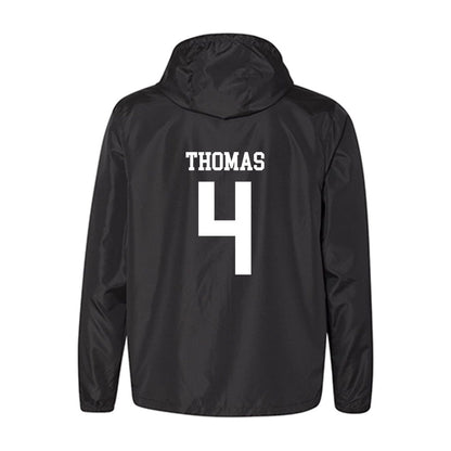 Bradley - NCAA Men's Basketball : Corey Thomas - Windbreaker-1