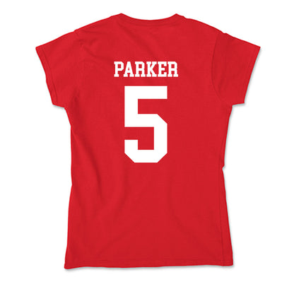 Bradley - NCAA Women's Volleyball : Chloe Parker - Soft Style Women’s T-Shirt-1