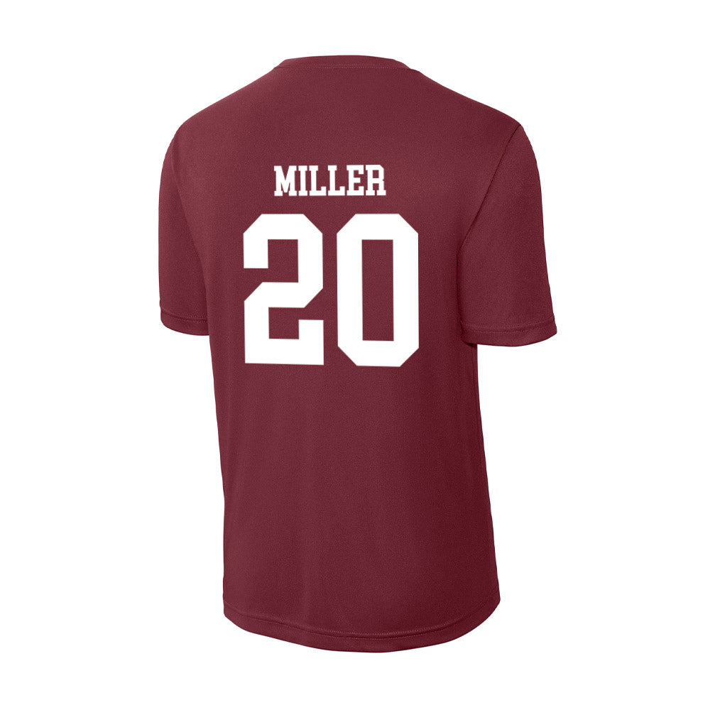 SIU Carbondale - NCAA Baseball : Charlie Miller - Activewear T-Shirt-1
