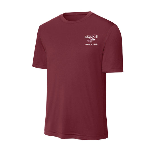 SIU Carbondale - NCAA Men's Track & Field : Shane Ashton - Activewear T-Shirt-0