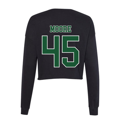 SELU - NCAA Football : Khalid Moore - Women's Cropped Crew Fleece-1