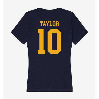 ETAMU - NCAA Men's Basketball : Josh Taylor - Classic Shersey Women's V-Neck T-Shirt-1