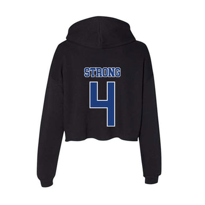 McNeese State - NCAA Football : Jake Strong - Women's Crop Fleece Hoodie-1