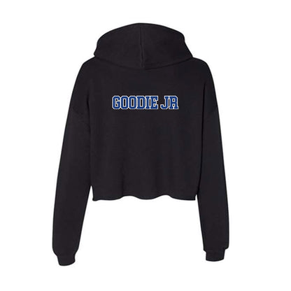 McNeese State - NCAA Men's Track & Field : Quinten Goodie Jr - Women's Crop Fleece Hoodie-1