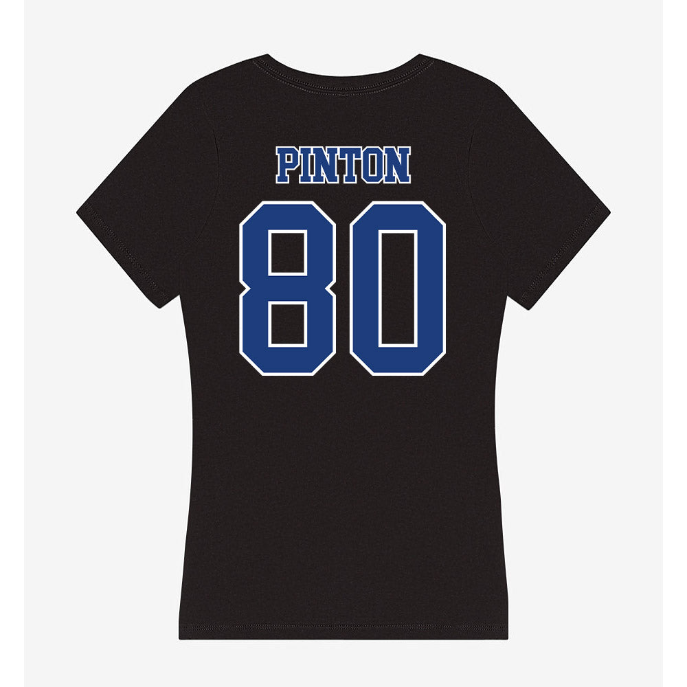 McNeese State - NCAA Football : Fabrizio Pinton Pinton - Women's V-Neck T-Shirt-1