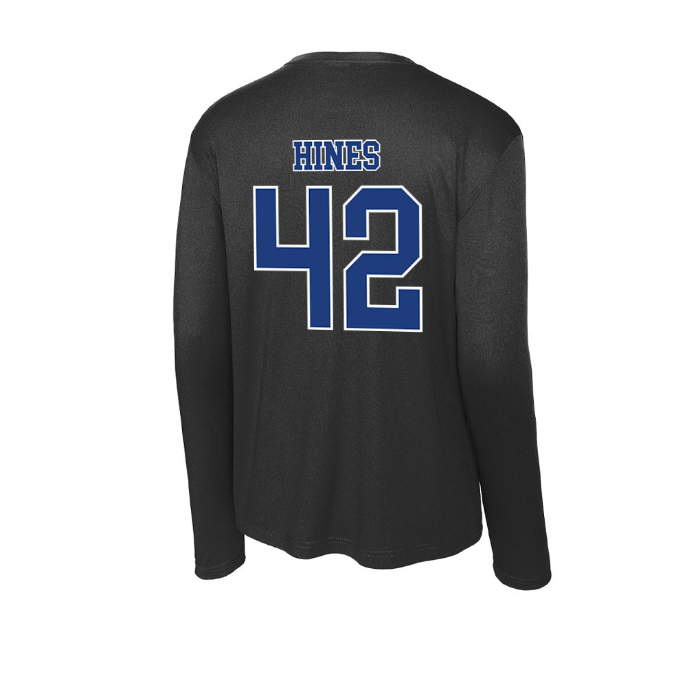 McNeese State - NCAA Football : Kesean Hines - Activewear Long Sleeve T-Shirt-1