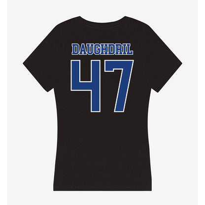 McNeese State - NCAA Football : Landon Daughdril - Women's V-Neck T-Shirt-1