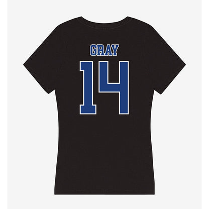 McNeese State - NCAA Women's Volleyball : Nylah Gray - Women's V-Neck T-Shirt-1