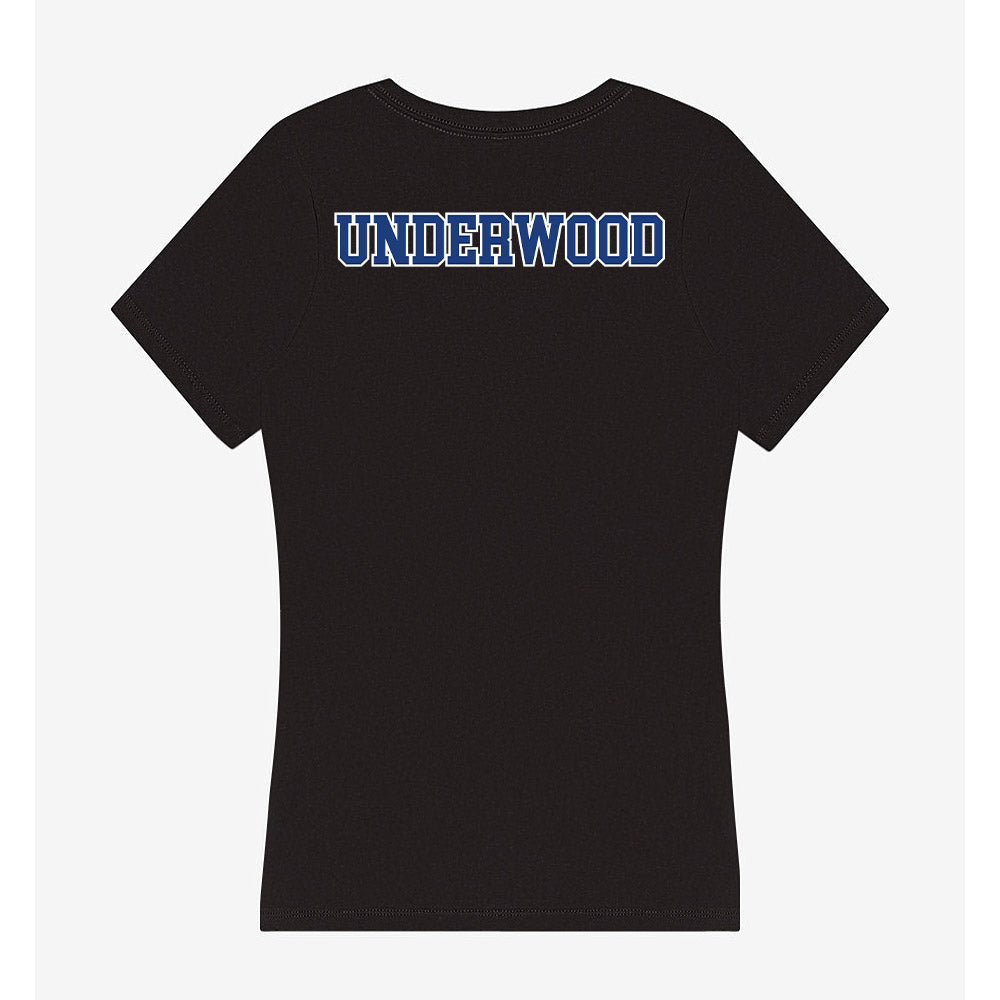 McNeese State - NCAA Women's Track & Field : Brianna Underwood - Women's V-Neck T-Shirt-1