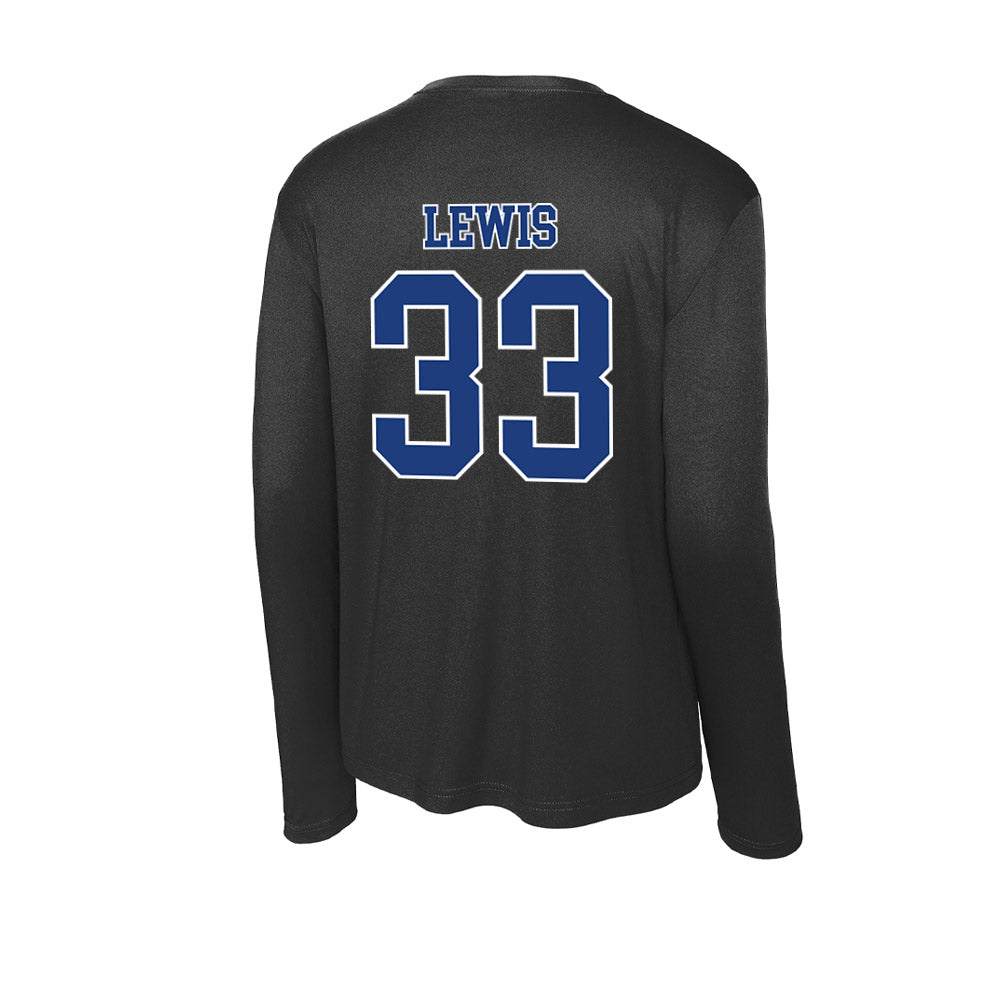McNeese State - NCAA Football : Sandy Lewis - Activewear Long Sleeve T-Shirt-1