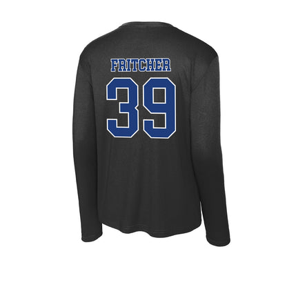 McNeese State - NCAA Baseball : Blayne Fritcher - Activewear Long Sleeve T-Shirt-1