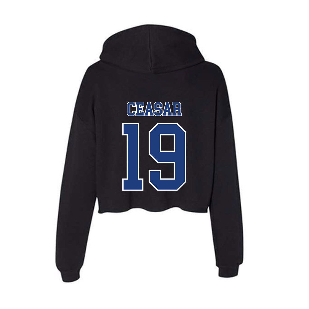 McNeese State - NCAA Football : Cejae Ceasar - Women's Crop Fleece Hoodie-1