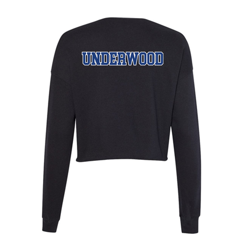 McNeese State - NCAA Women's Track & Field : Brianna Underwood - Women's Cropped Crew Fleece-1