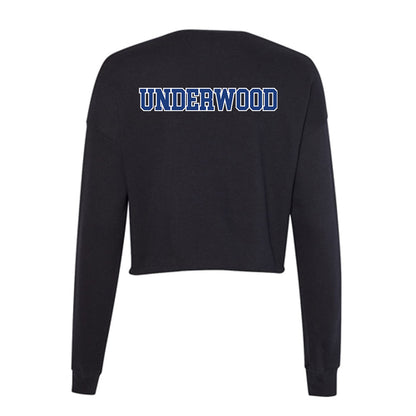 McNeese State - NCAA Women's Track & Field : Brianna Underwood - Women's Cropped Crew Fleece-1