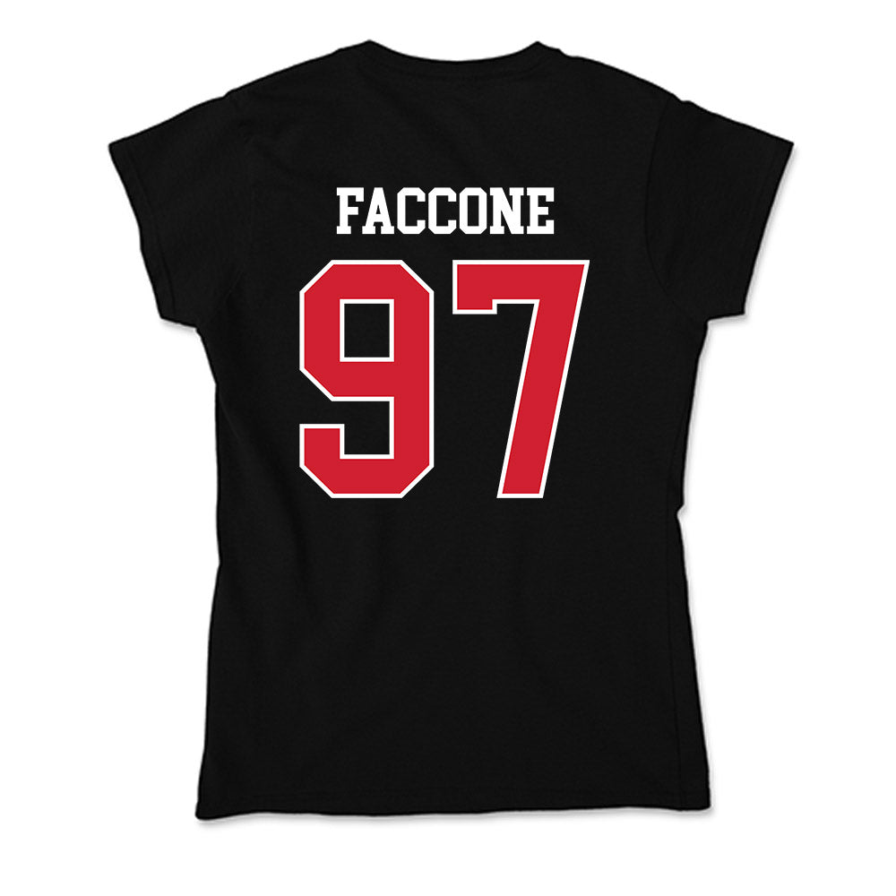Eastern Washington - NCAA Football : Luke Faccone - Soft Style Women’s T-Shirt-1