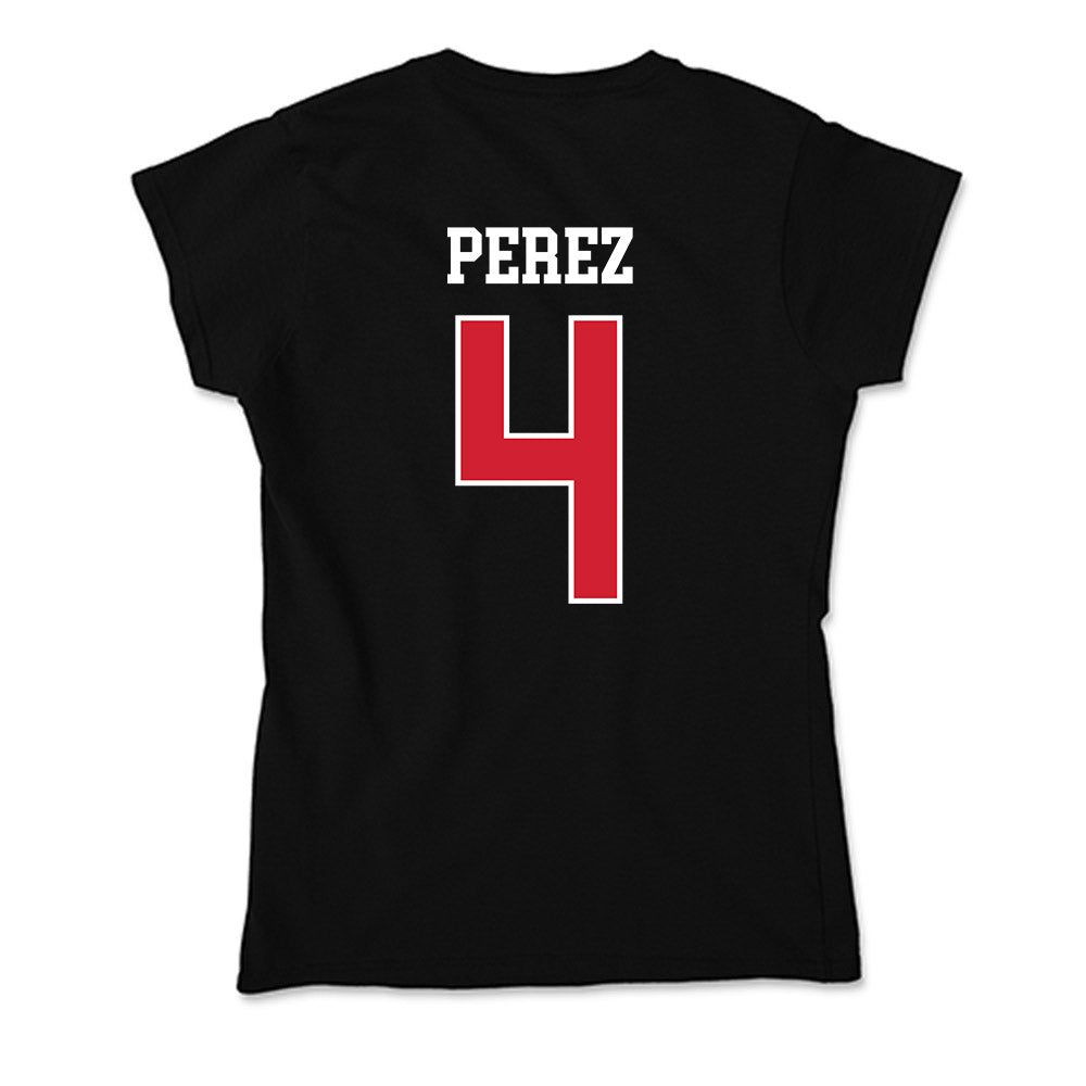 Eastern Washington - NCAA Football : Isaiah Perez - Soft Style Women’s T-Shirt-1