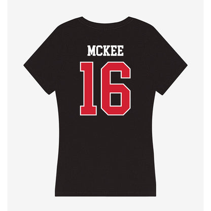 Eastern Washington - NCAA Football : Soren McKee - Women's V-Neck T-Shirt-1