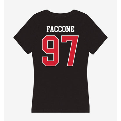 Eastern Washington - NCAA Football : Luke Faccone - Women's V-Neck T-Shirt-1