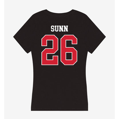 Eastern Washington - NCAA Football : Read Sunn - Women's V-Neck T-Shirt-1