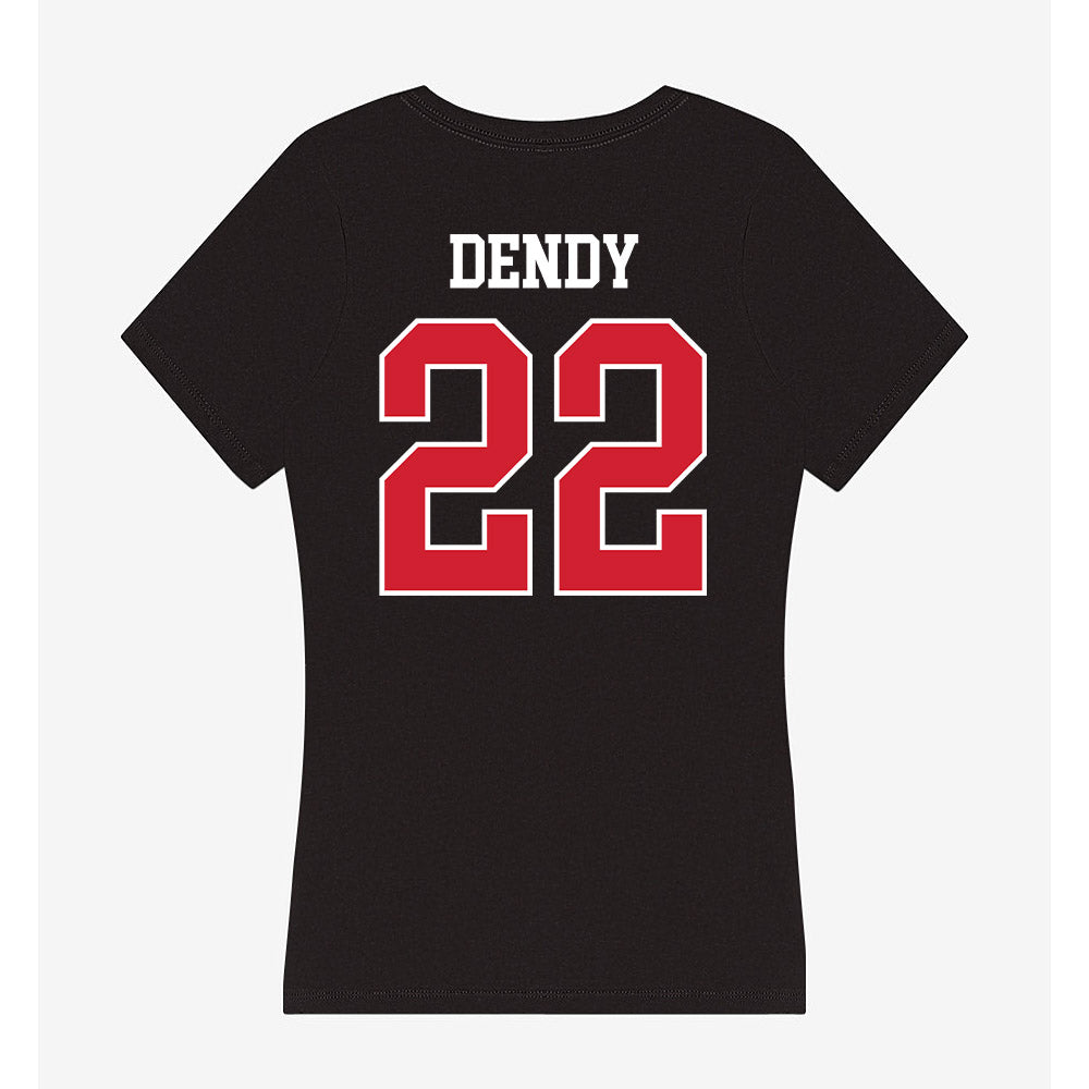 Eastern Washington - NCAA Football : Amir Dendy - Women's V-Neck T-Shirt-1