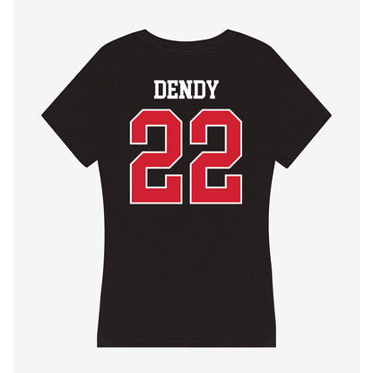 Eastern Washington - NCAA Football : Amir Dendy - Women's V-Neck T-Shirt-1