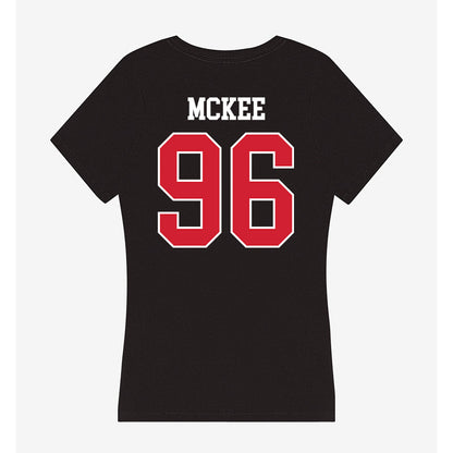 Eastern Washington - NCAA Football : Hunter Mckee - Women's V-Neck T-Shirt-1