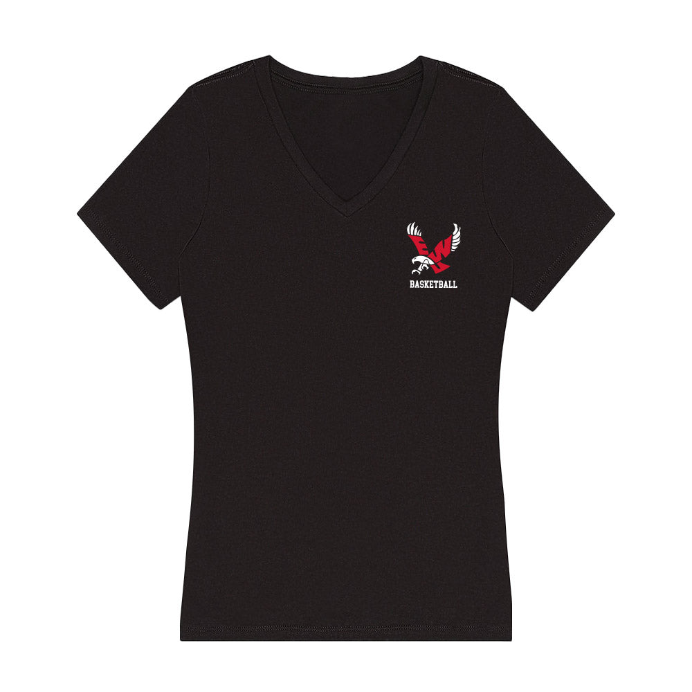 Eastern Washington - NCAA Women's Basketball : Ella Gallatin - Women's V-Neck T-Shirt-0