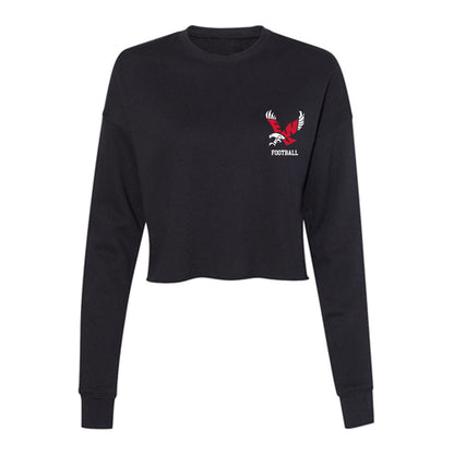 Eastern Washington - NCAA Football : Hunter Mckee - Women's Cropped Crew Fleece-0