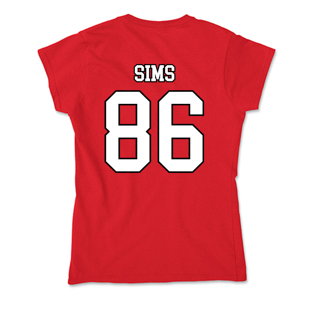 Youngstown State - NCAA Football : Stephen Sims - Soft Style Women’s T-Shirt-1