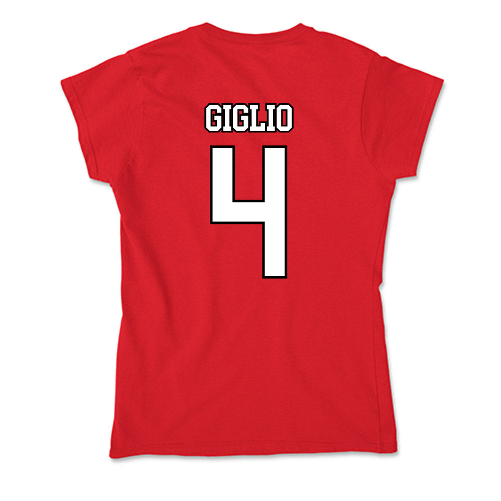 Youngstown State - NCAA Women's Volleyball : Bianca Giglio - Soft Style Women’s T-Shirt-1