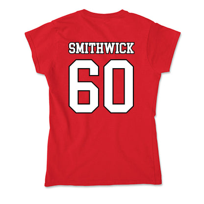 Youngstown State - NCAA Football : Najwan Smithwick - Soft Style Women’s T-Shirt-1