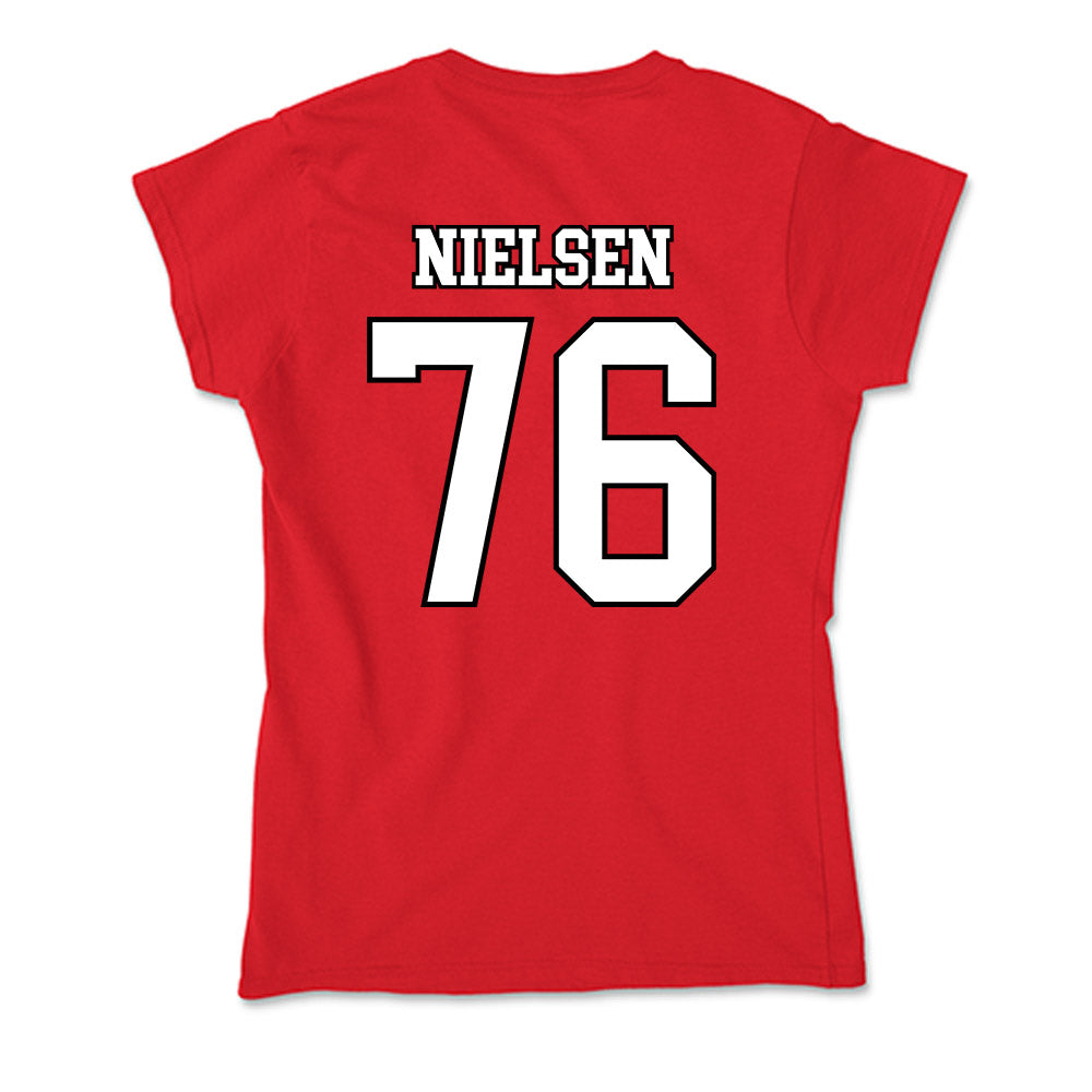 Youngstown State - NCAA Football : Nicholas Nielsen - Soft Style Women’s T-Shirt-1