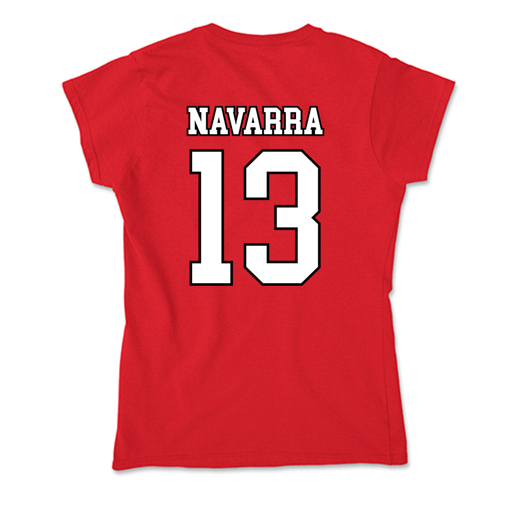 Youngstown State - NCAA Men's Basketball : Markus Navarra - Soft Style Women’s T-Shirt-1