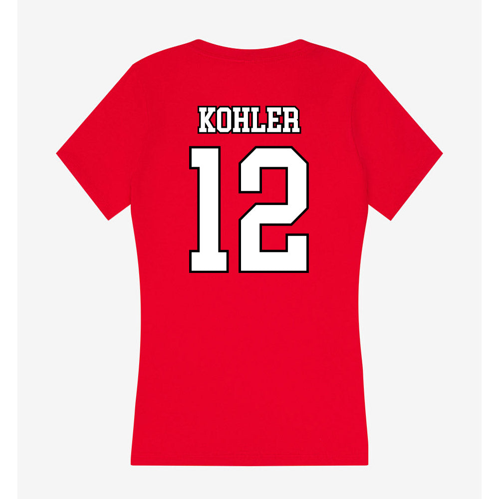 Youngstown State - NCAA Softball : Bree Kohler - Women's V-Neck T-Shirt-1