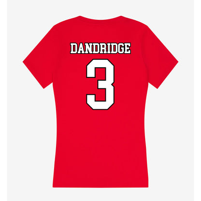 Youngstown State - NCAA Football : Richard Dandridge - Women's V-Neck T-Shirt-1