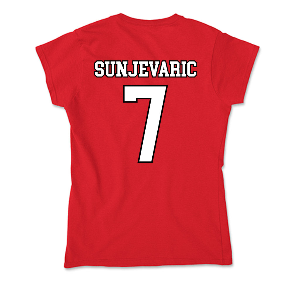 Youngstown State - NCAA Women's Soccer : Eva Sunjevaric - Soft Style Women’s T-Shirt-1